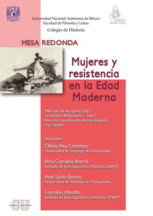Conferencia «Mujeres y Resistencia en la Edad Moderna» Image