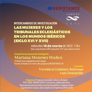 Research Exchanges 'Women and the Ecclesiastical Courts in the Iberian Worlds (16th and 17th Centuries)' | Mariana Meneses Muñoz
