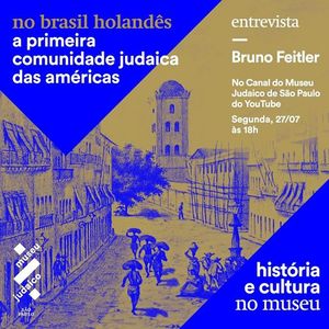 Bruno Feitler spoke about the first Jewish community in the Americas Image