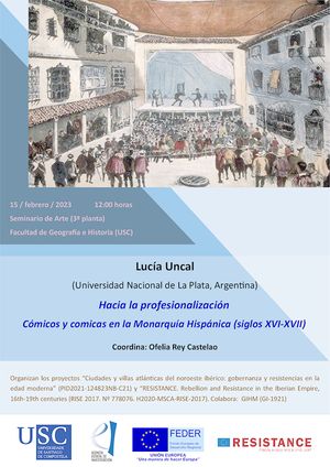 Conference by Lucía Uncal | Research mission in Santiago de Compostela Image