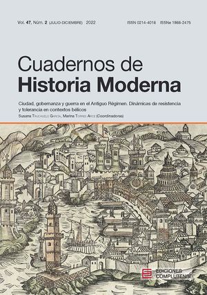 'Ciudad, gobernanza y guerra en el Antiguo Régimen. Dinámicas de resistencia y tolerancia en contextos bélicos' Image